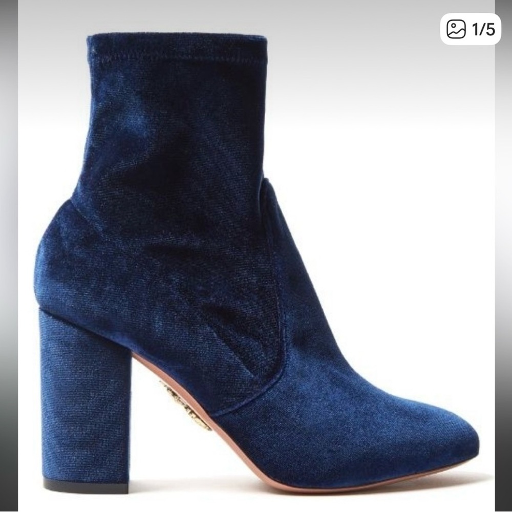 Aquazzura Firenze - Sock Boots Size 39.5 EUC - Picture 4 of 6